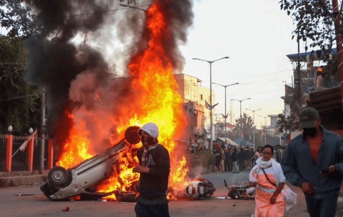 Manipur Violence: Hostage Killings Trigger Unrest, Legislators' Homes Torched