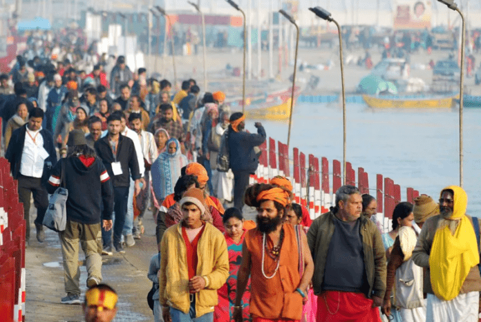 First Bath of Maha Kumbh